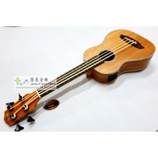 UKAKU UB-20 單板桃花芯木U Bass連調音拾音器~ 矚目登場